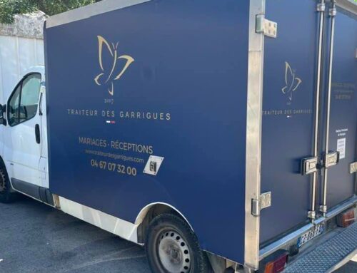 Marquage Camion Traiteur des Garrigues : Élégance & Visibilité par PSCPUB